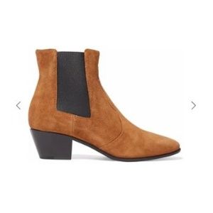 SAINT LAURENT Rock suede Chelsea boots
